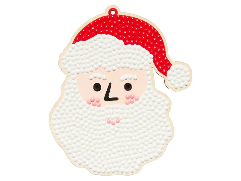 DIY-Set Diamond Painting - Pendentif Père Noël - Rico