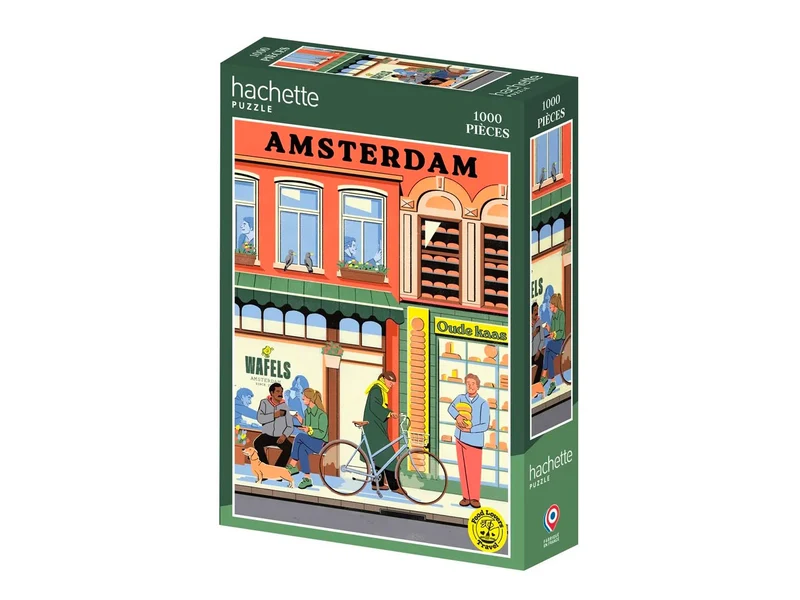 Puzzle Amsterdam 1000 pièces - Hachette