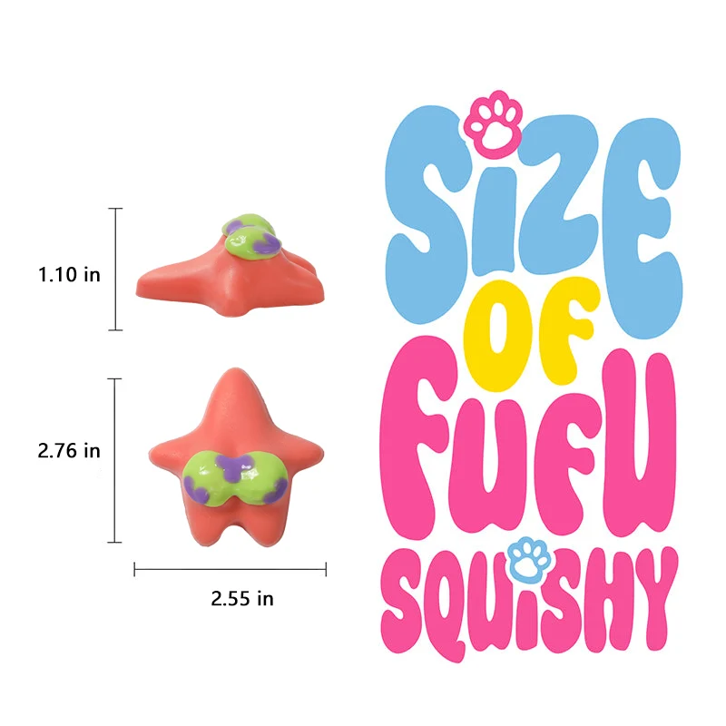 Patrick Star with Pants Squishy