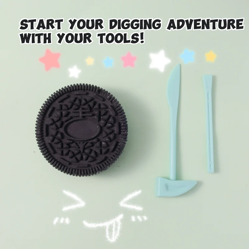FUFUSQUISHY Cookie Squishy Dig Kit