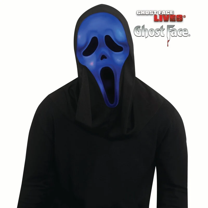 Scream Ghost Face Light Up Color Change Mask for Adults