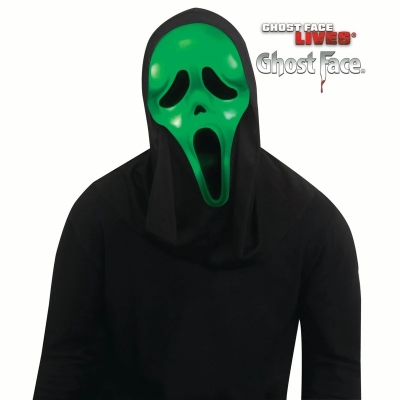 Scream Ghost Face Light Up Color Change Mask for Adults