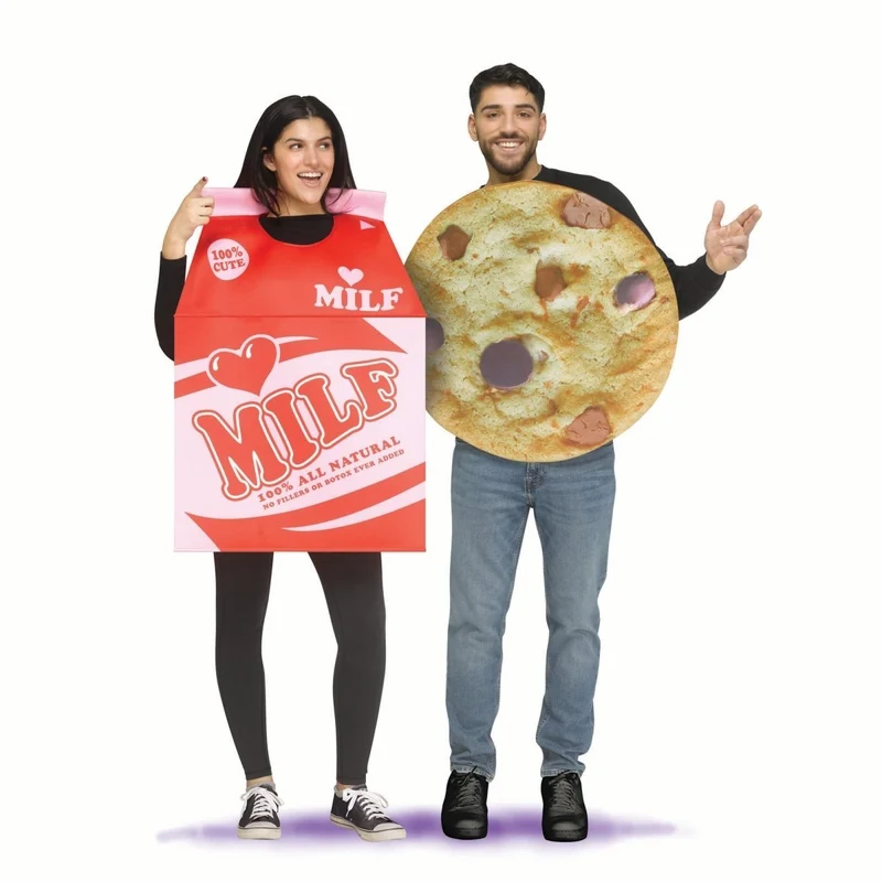 Milf and Cookie Couple Costume for Adults