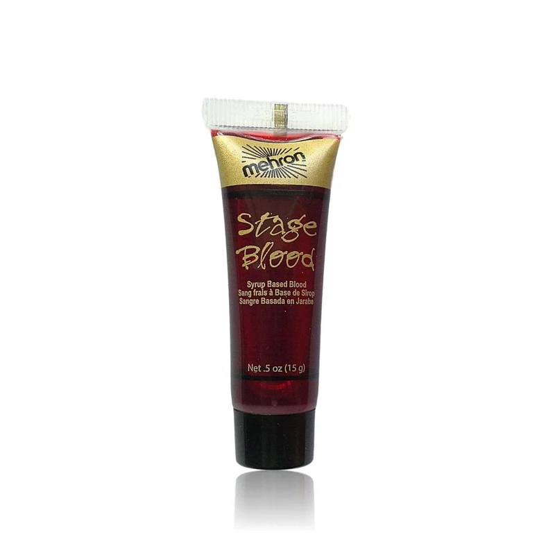 Mehron Bright red stage blood bottle, 0.5 ounce