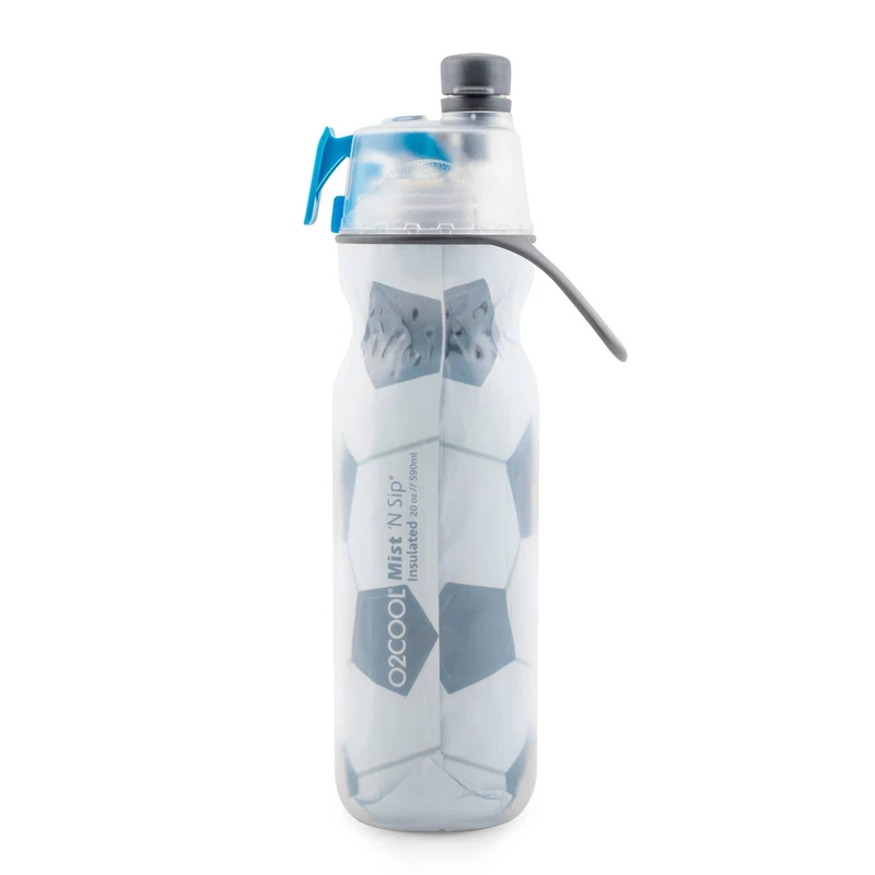 O2COOL Mist 'N Sip 20 oz Bottle Soccerball