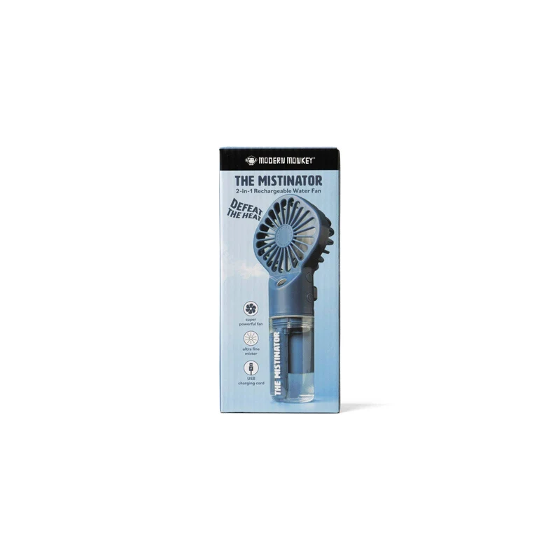 Modern Monkey The Mistinator 2-in-1 Rechargeable Water Fan