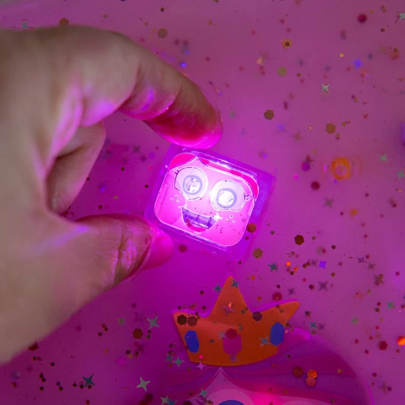 Pink Glo Pals Princess Ida Light Up Cubes - 4 Pack