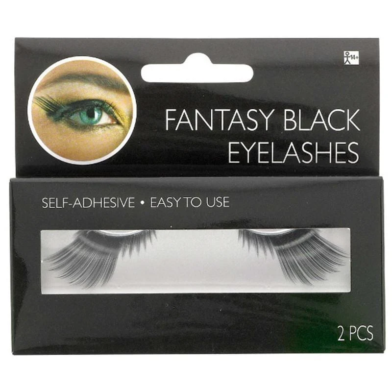 Fantasy black fake eyelashes