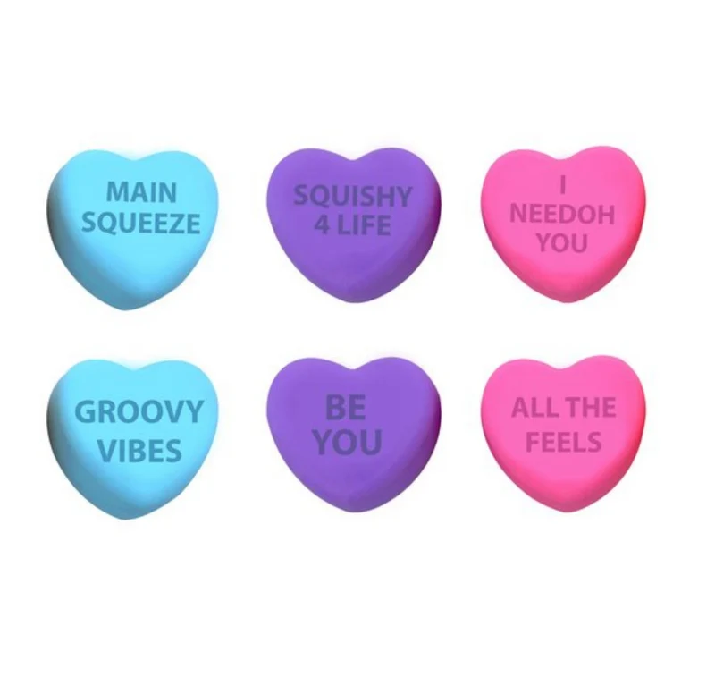 Needoh Squeeze Color Changing Heart