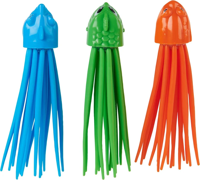 SwimWays SquiDivers Kids Pool Diving Toys 3 Pack
