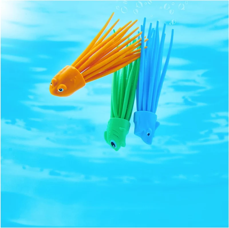 SwimWays SquiDivers Kids Pool Diving Toys 3 Pack