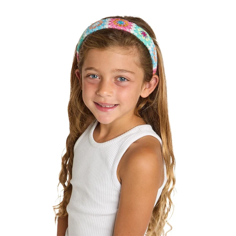 Two's Company Floral Crochet Headband