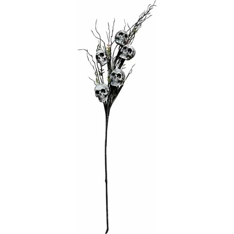 Black Branch with Skulls, 5 Count