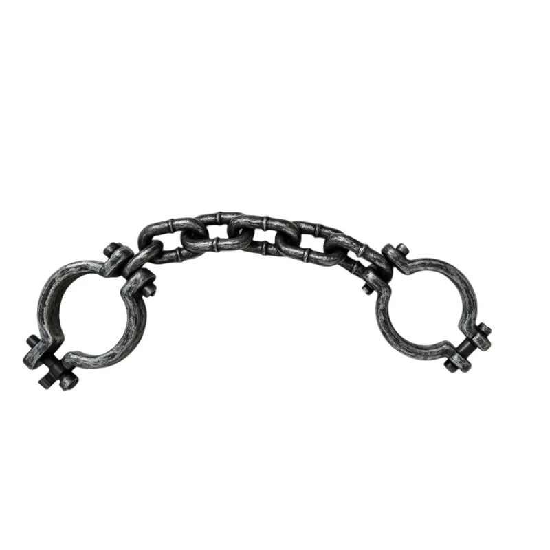 Prisoner Plastic Wrists Chain, 1 Count