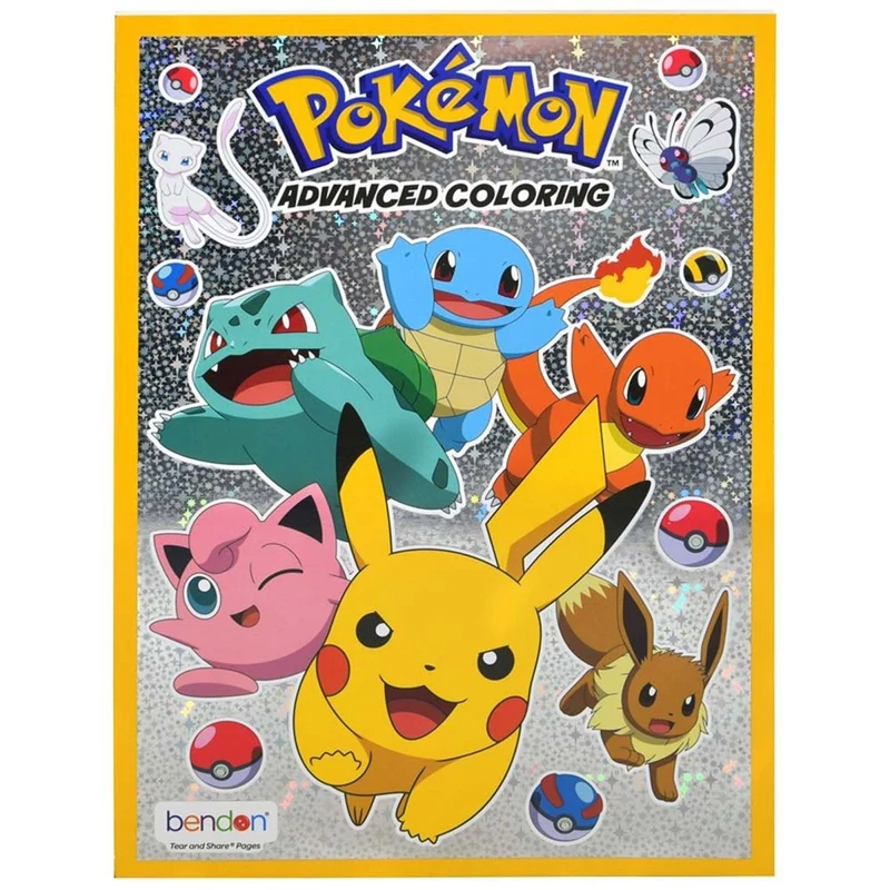 Pokémon Advanced Colouring Book, 1 Count