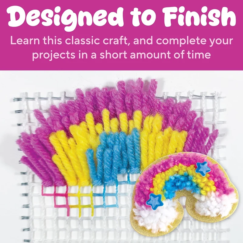 Creativity for Kids Latch N' Patch Fuzzy Sticker Craft Kit