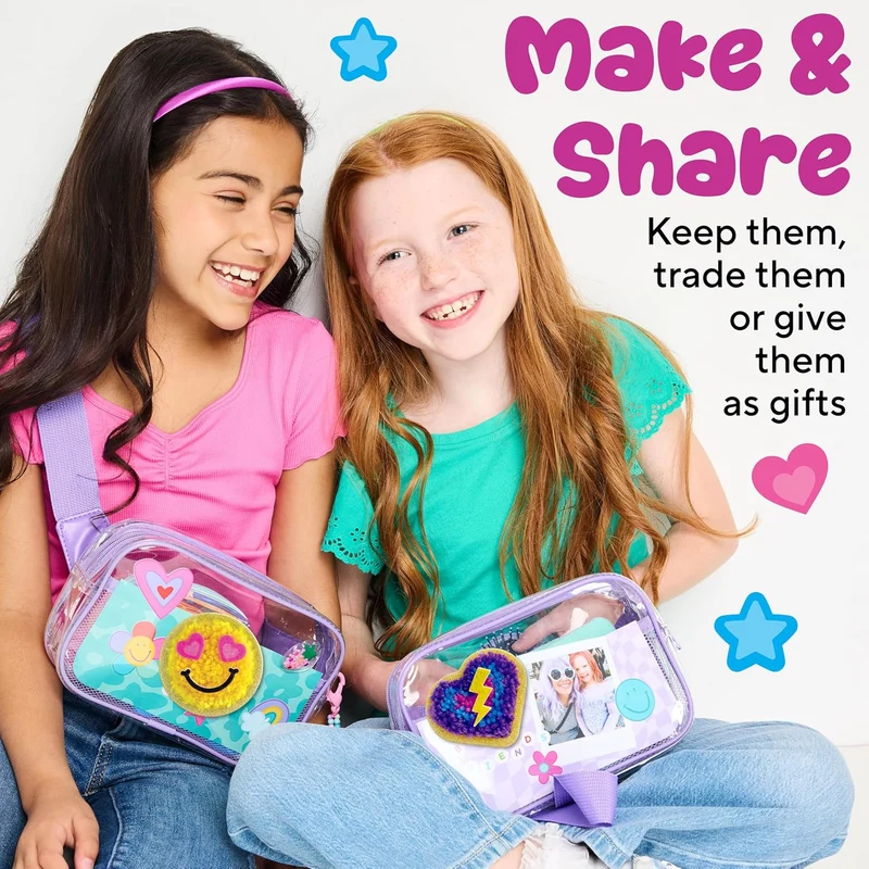 Creativity for Kids Latch N' Patch Fuzzy Sticker Craft Kit