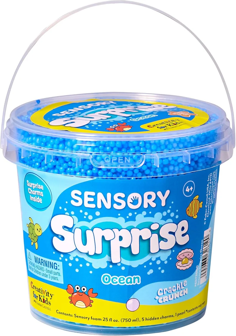 Creativity for Kids Sensory Surprise Ocean Kit Crunchy Foam Toy