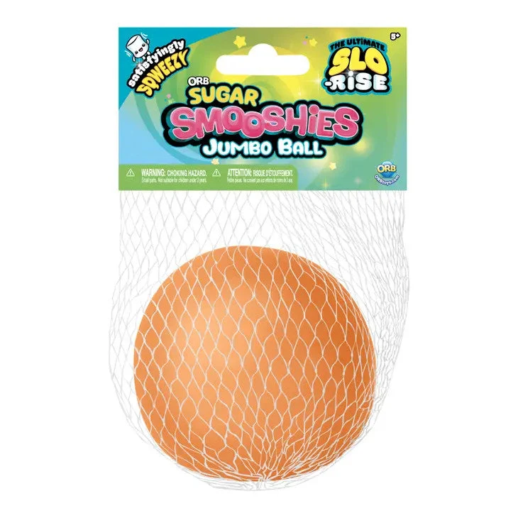 Sugar Smooshies Jumbo Ball - Assorted Slow Rise Sensory Squeeze Toy