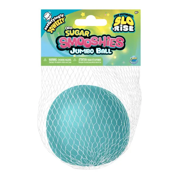 Sugar Smooshies Jumbo Ball - Assorted Slow Rise Sensory Squeeze Toy