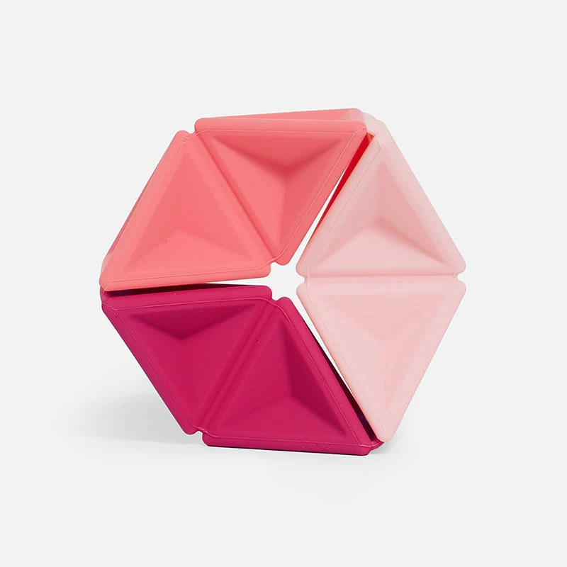 Speks Pivot Silicone Flexagon Sensory Fidget Toy for Stress Relief