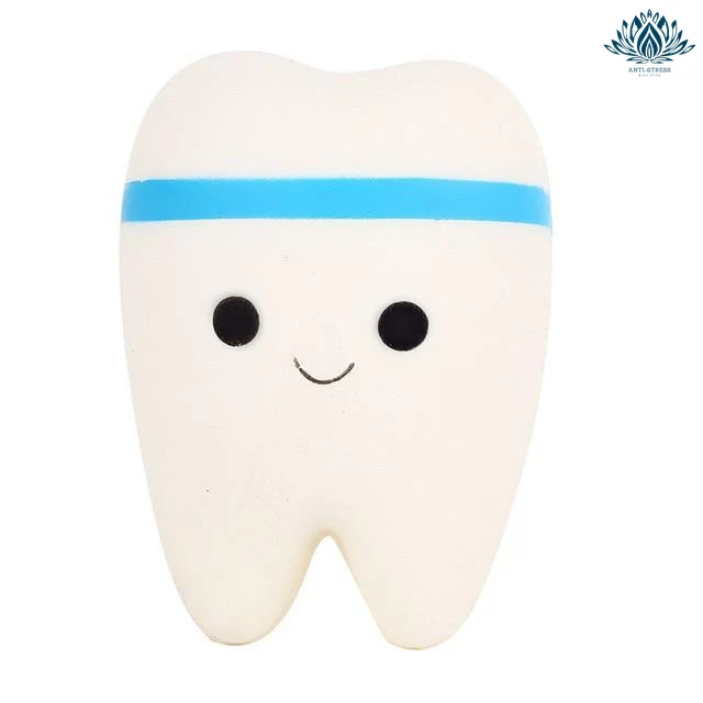 Squishie dent bandana bleu