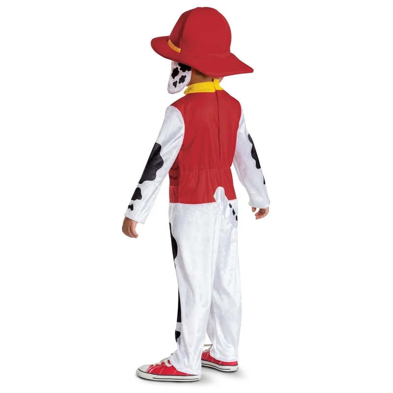Marshall Classic Costume for Toddlers, Paw Patrol, Jumpsuit with Tail and Headpiece