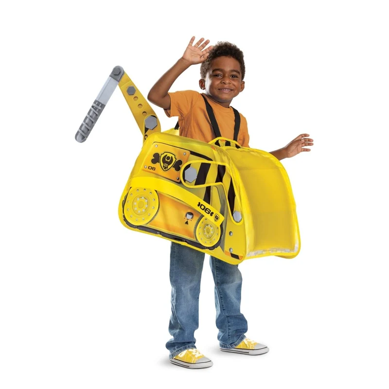 Rubble Bulldozer Pop Out Costume for Toddlers, Paw Patrol