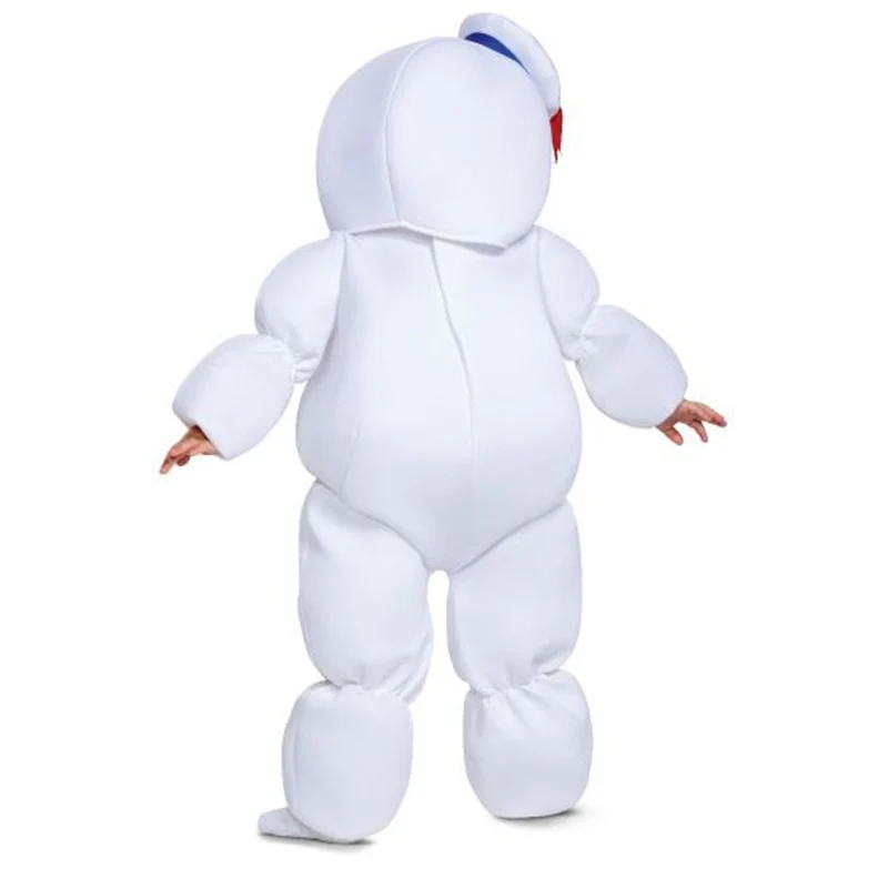 Ghostbusters Mini Puft Costume for Toddlers, Padded Jumpsuit with Headpiece