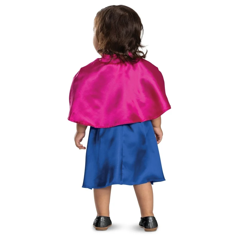 Frozen Anna Costume for Toddlers, Disney, Dress with Cape