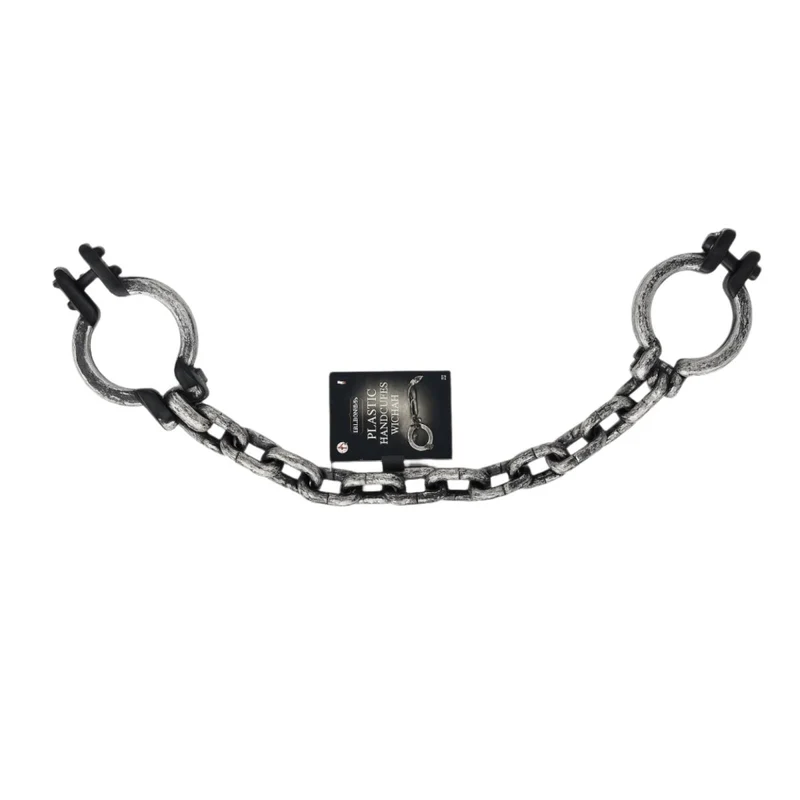 Prisoner Plastic Ankles Chain, 1 Count
