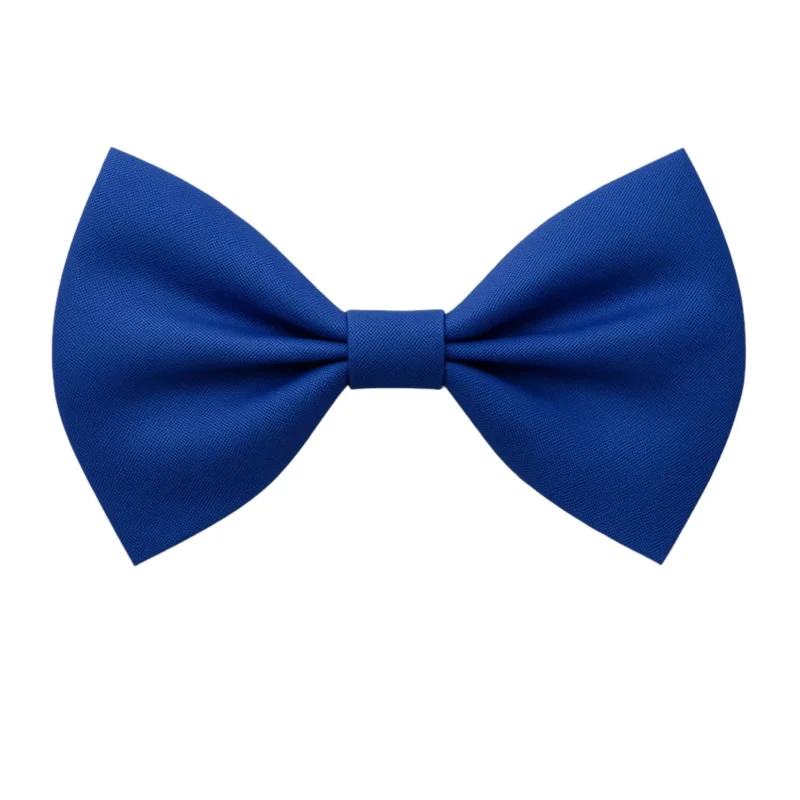 Blue Bow Tie with Adjustable Strap, 1 Count