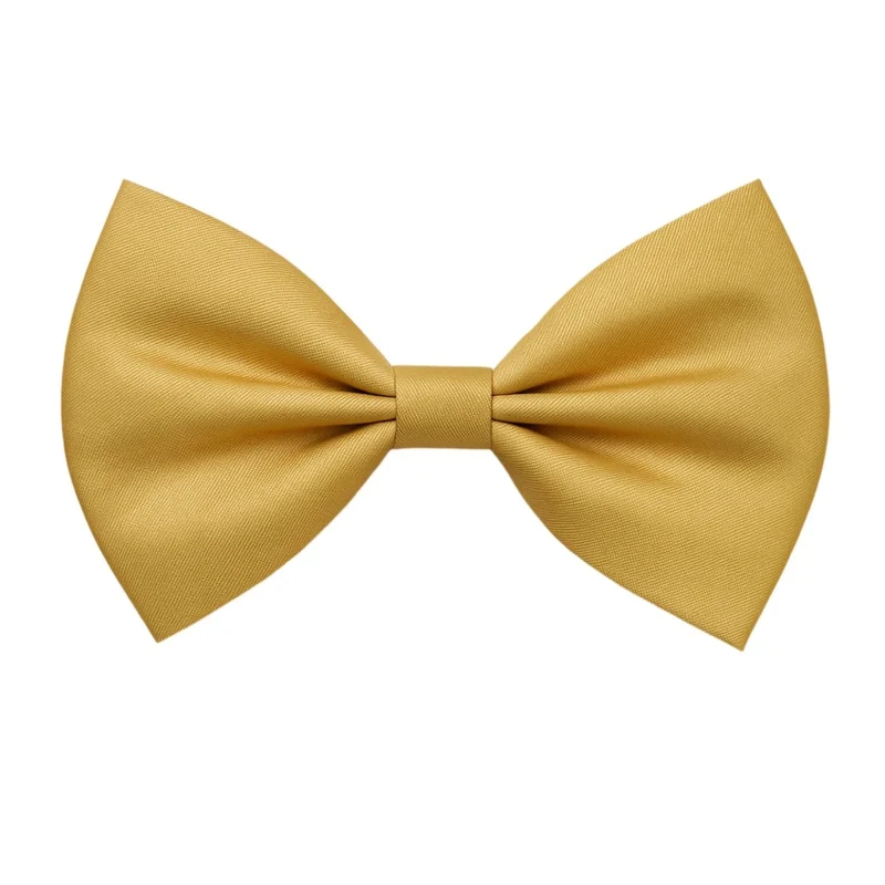Gold Bow Tie with Adjustable Strap, 1 Count