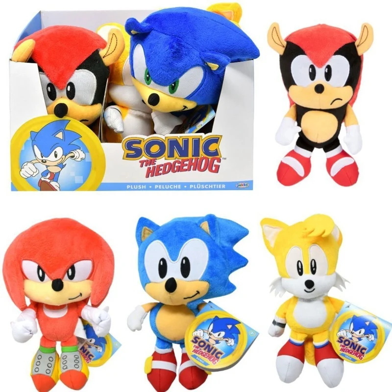 Sonic the Hedgehog Plush, 9 Inches, Assortment, 1 Count