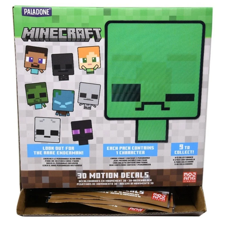 Minecraft 3D Motion Decals Blind Bag, 1 Count