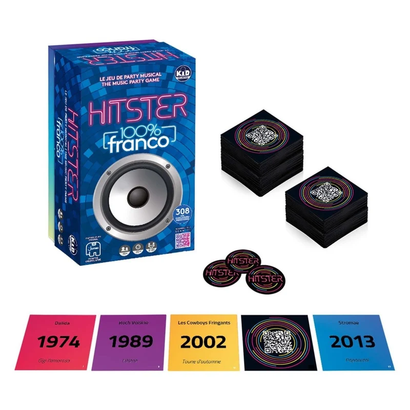 Hitster Franco: The Musical Party Game, 1 Count