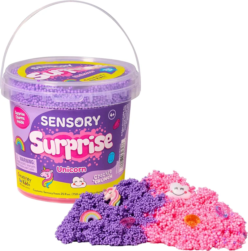 Creativity for Kids Sensory Surprise Unicorn Kit Crunchy Foam Toy