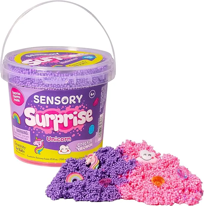 Creativity for Kids Sensory Surprise Unicorn Kit Crunchy Foam Toy
