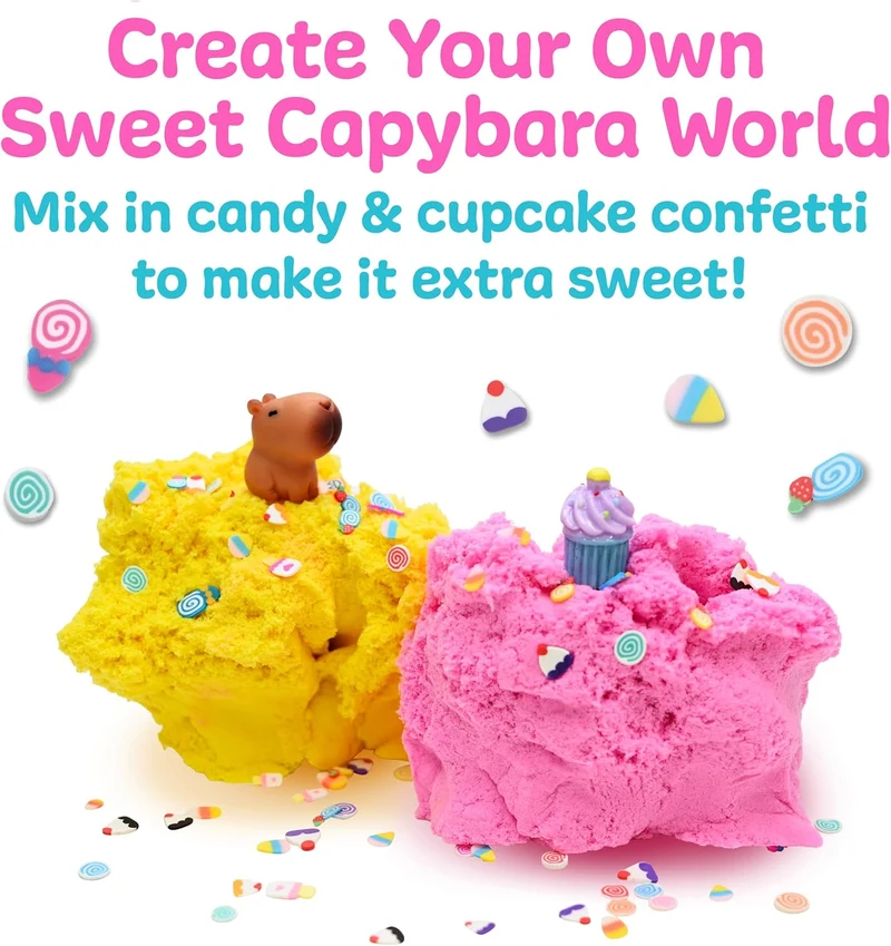 Creativity for Kids Capybara Sensory Mini Kit with Cloud Clay
