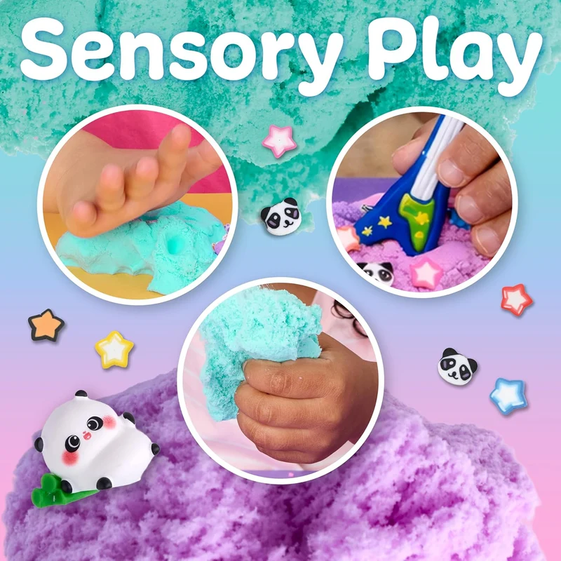 Creativity for Kids Sensory Minis Panda Cloud Clay Activity Kit