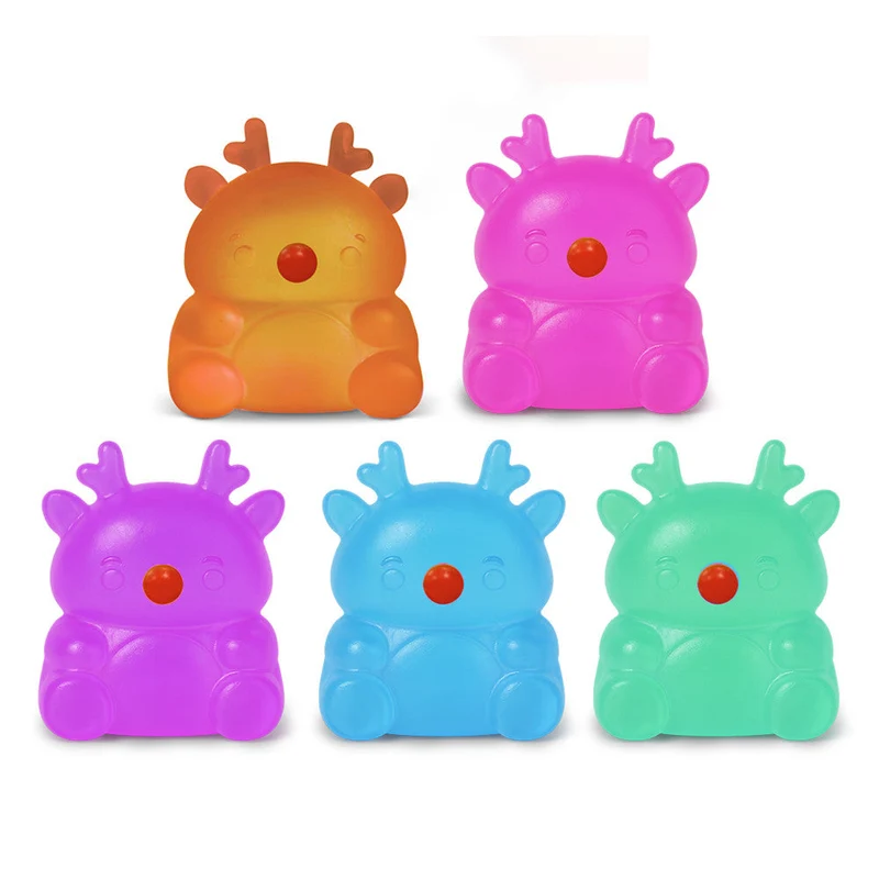 Super Duper Sugar Squisher Rudy Reindeer Festive Sensory Fidget Toy