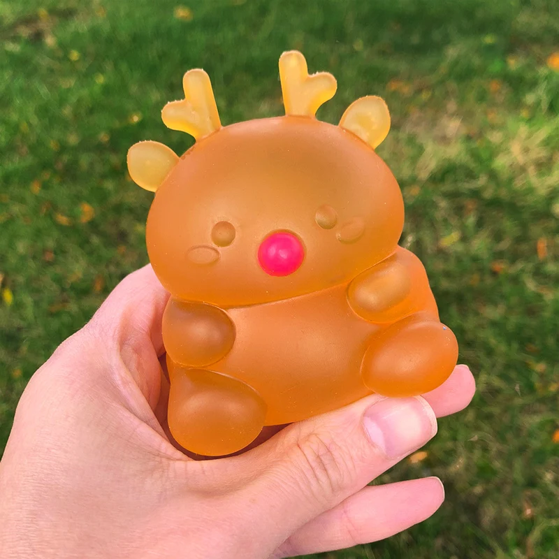 Super Duper Sugar Squisher Rudy Reindeer Festive Sensory Fidget Toy