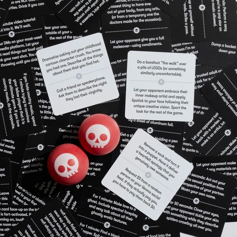Fear Pong Game, English Version, 1 Count