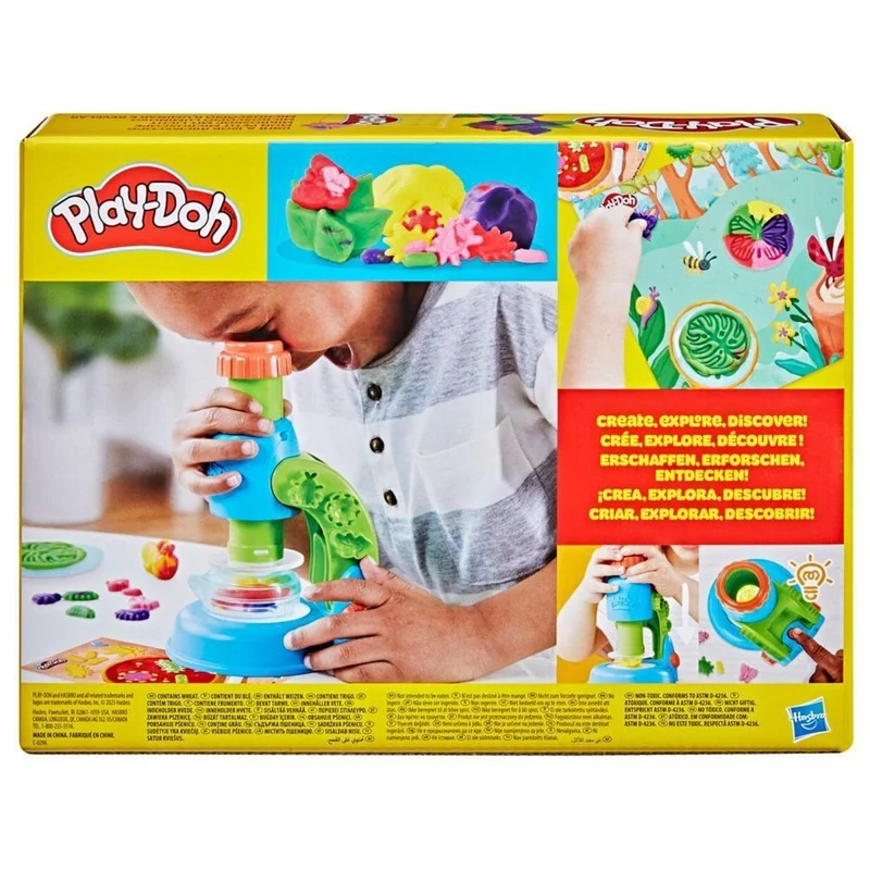 Play-Doh Light and Look Microscope Playset, 1 Count