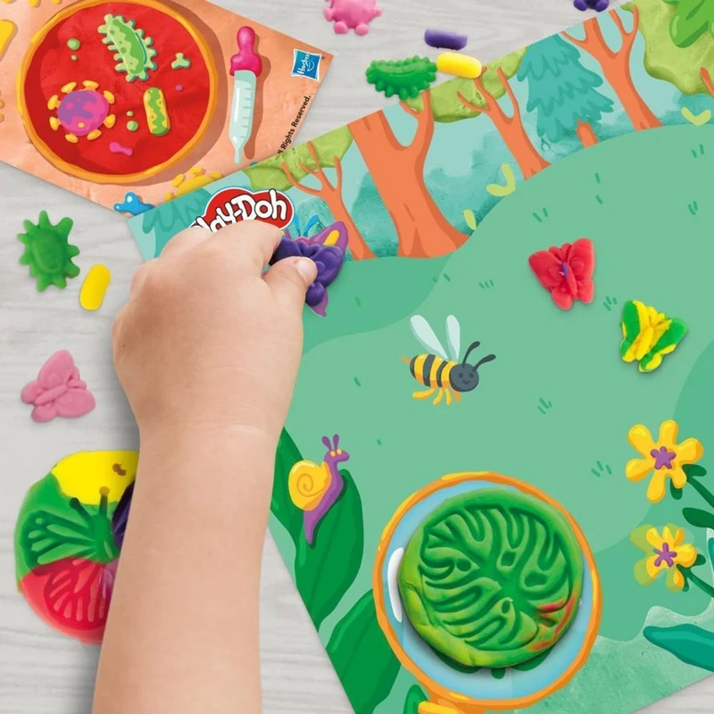 Play-Doh Light and Look Microscope Playset, 1 Count