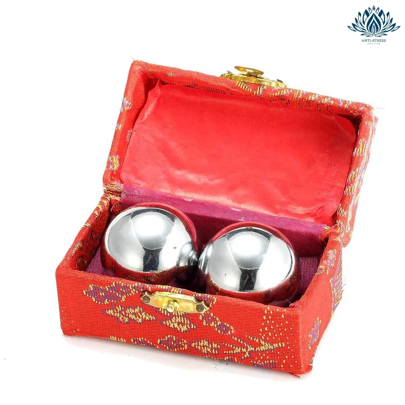 Boules anti stress chinoise en fer