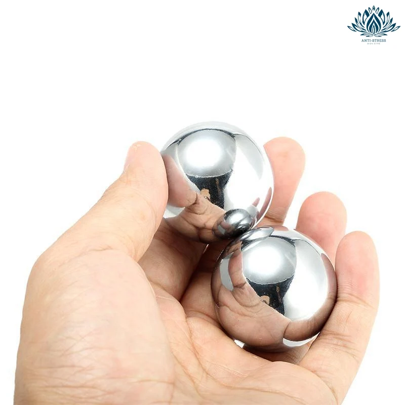 Boules anti stress chinoise en fer