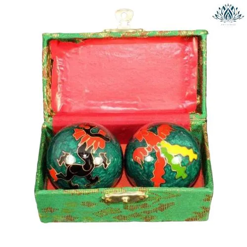Boules chinoises vertes