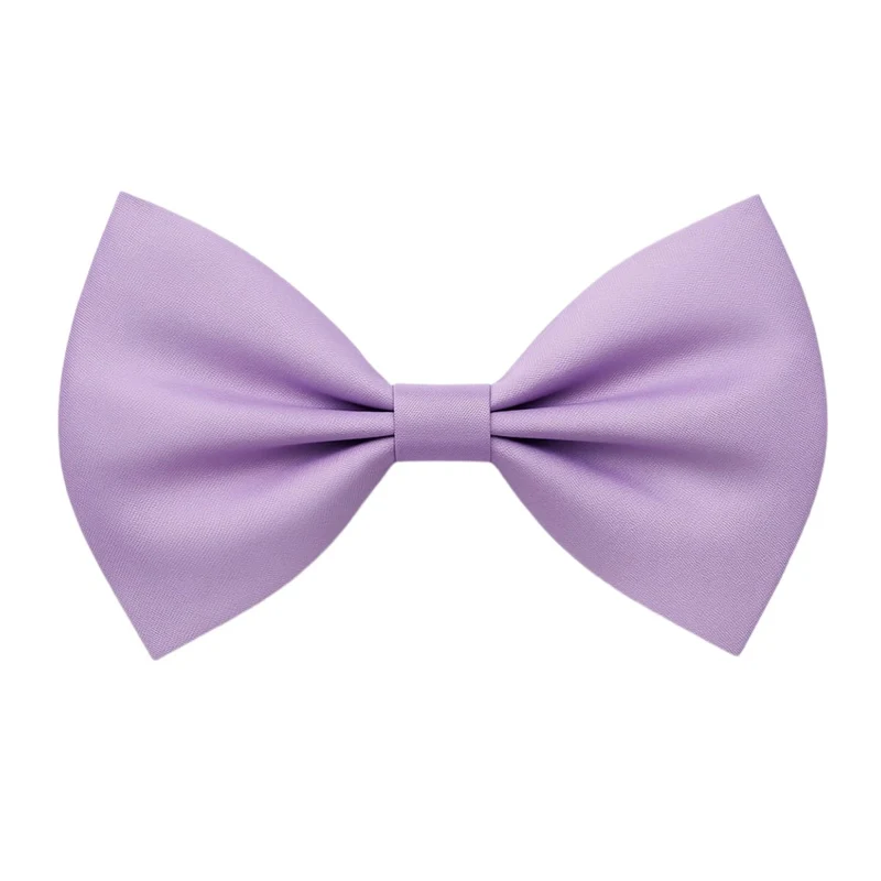 Lilac Purple Bow Tie with Adjustable Strap, 1 Count