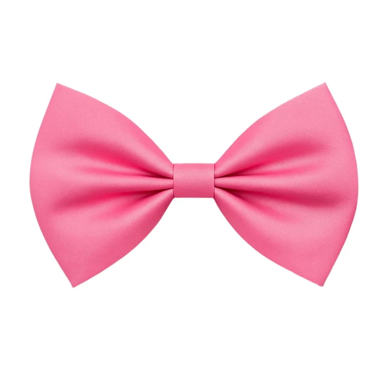 Light Pink Bow Tie with Adjustable Strap, 1 Count